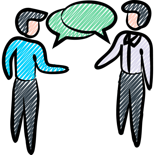 Networking and communication illustration